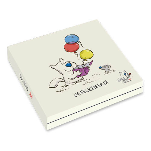 Comello Kaartenmapje Doe eens lief – Gefeliciteerd 10 Stuks