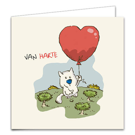 Comello Kaartenmapje Doe eens lief – Gefeliciteerd 10 Stuks