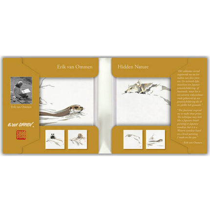 Comello Kaartenmapje Erik van Ommen – Hidden Nature 8 Stuks