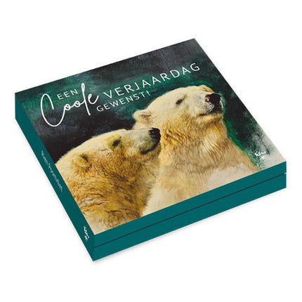 Comello Kaartenmapje Rien Poortvliet Wildlife -  10 Stuks