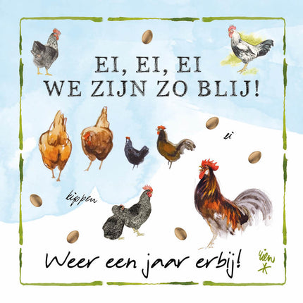 Comello Lang leve de Boerderij Wenskaarten 8 Stuks