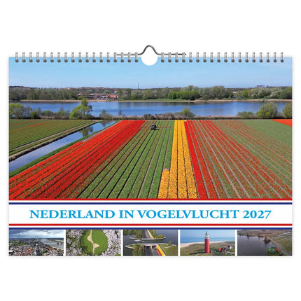 Comello Nederland in Vogelvlucht Kalender 2027 Panorama