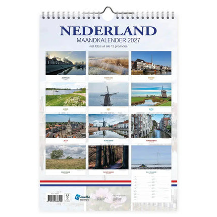 Comello Nederland Maandkalender Molen 2027