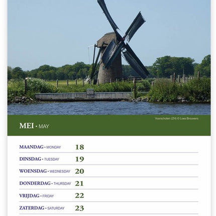 Comello Nederland WEEKnotitiekalender (koeien) 2026