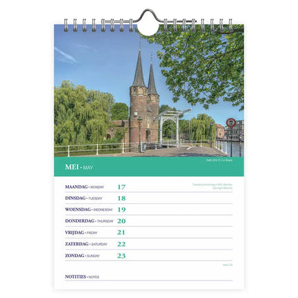 Comello Nederland WEEKnotitiekalender Molen 2027