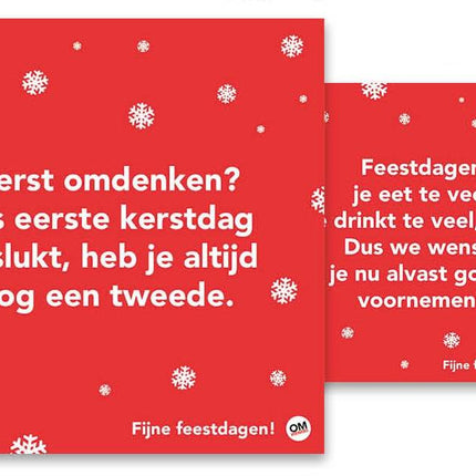 Comello Omdenken Kerstkaarten