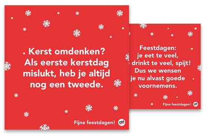 Comello Omdenken Kerstkaarten