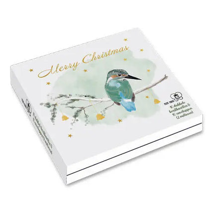 Comello Petit Paris Kerstkaarten - IJsvogel – Kerstkrans