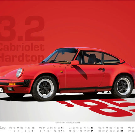 Comello Porsche (Best of Zuffenhausen) Kalender 2027