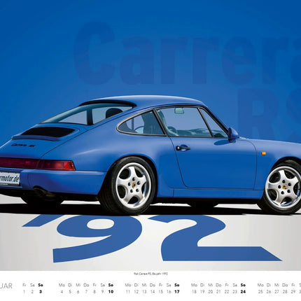 Comello Porsche (Best of Zuffenhausen) Kalender 2027