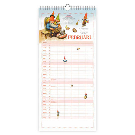 Comello Rien Poortvliet Familienotitiekalender 2026