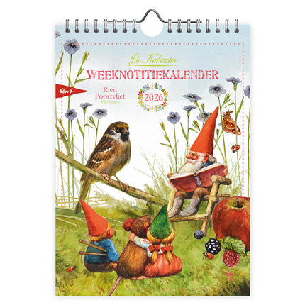 Comello Rien Poortvliet Kabouter Weeknotitiekalender 2026