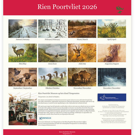 Comello Rien Poortvliet Kalender 2026  Groot