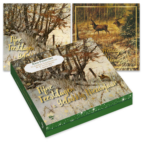 Comello Rien Poortvliet Kerstkaarten Natuur