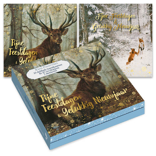 Comello Rien Poortvliet Kerstkaarten Natuur