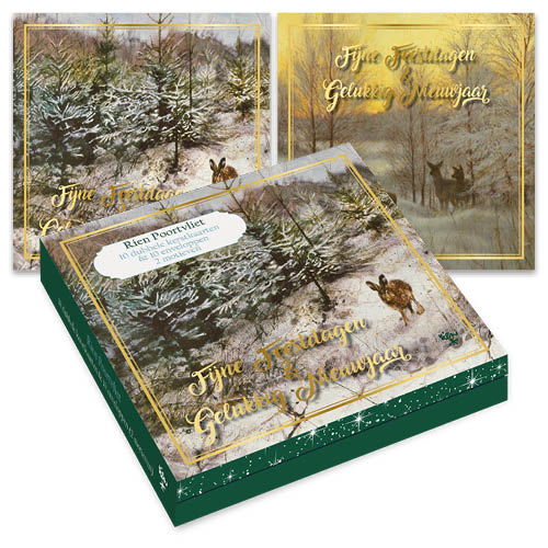 Comello Rien Poortvliet Kerstkaarten Natuur