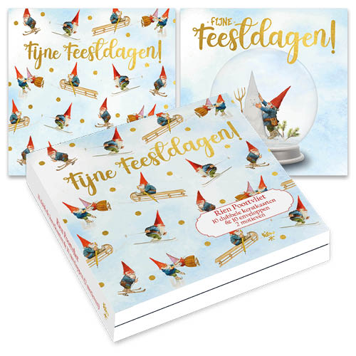 Comello Rien Poortvliet Kerstkaarten Sneeuwbol