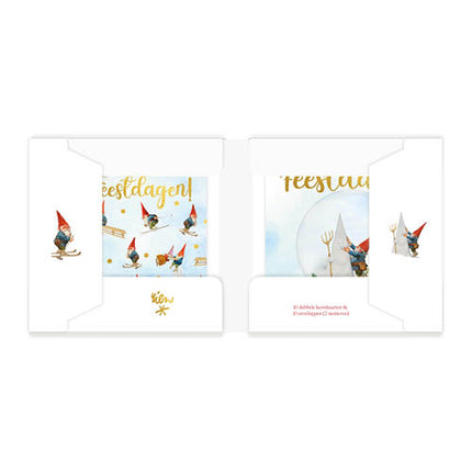 Comello Rien Poortvliet Kerstkaarten Sneeuwbol