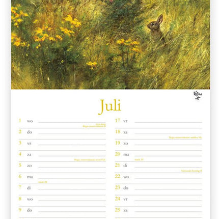 Comello Rien Poortvliet Notitiekalender 2026 Everzwijnen