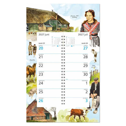 Comello Rien Poortvliet Omlegweek Op Schild 2027 Klederdracht