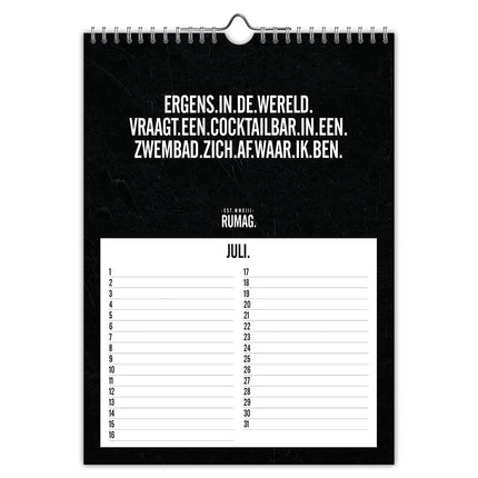 Comello Rumag Verjaardagskalender