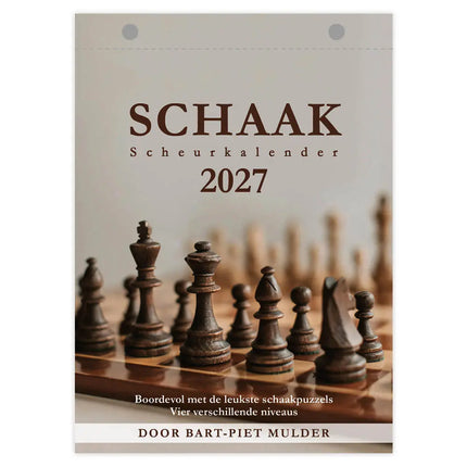 Comello Schaak Scheurkalender 2027