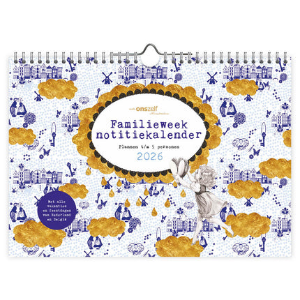 Comello Studio Onszelf Familie Weeknotitiekalender 2026