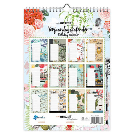 Comello Studio Onszelf Verjaardagskalender A4