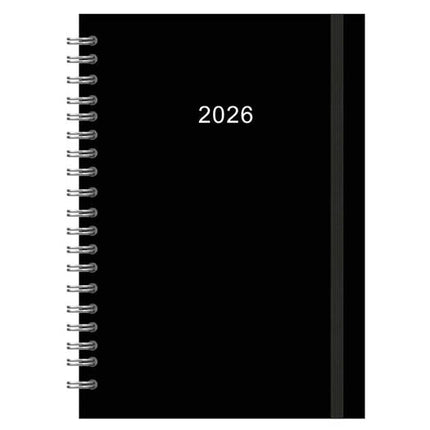 Comello Thuiswerkagenda 2026 A4 Zwart / Bruin