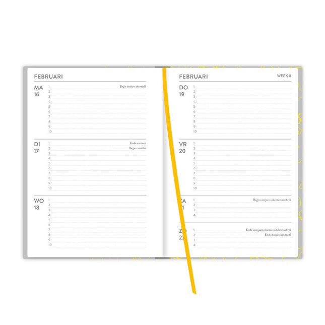 Comello Weekagenda Smal Narcissus 2026