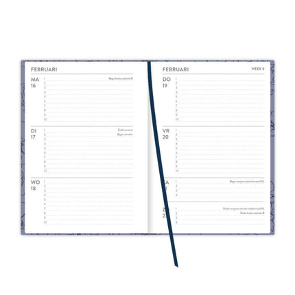 Comello Weekagenda Small Feeling Blue 2026