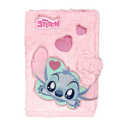 CoolPack Disney Stitch Plush Notitieboek A5 Pink