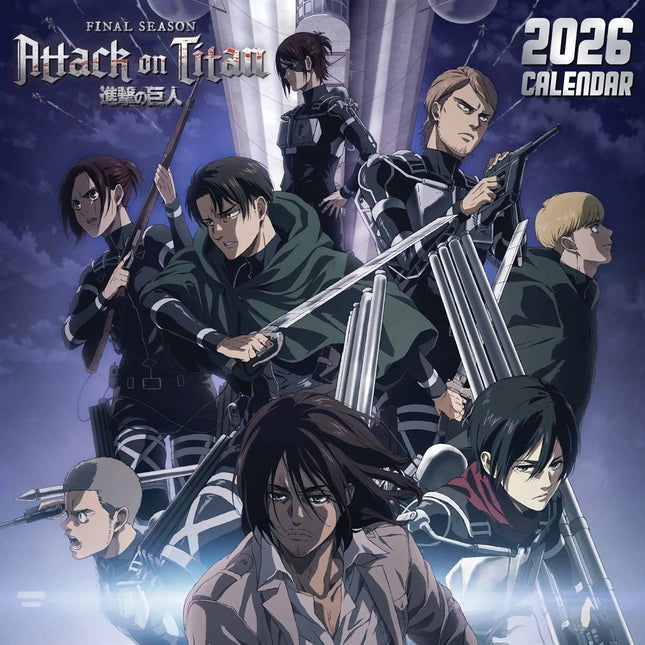 Danilo Attack On Titan Kalender 2026