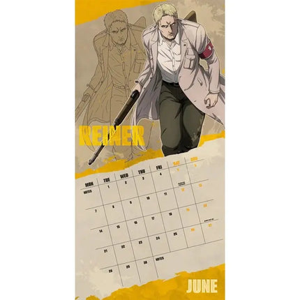 Danilo Attack On Titan Kalender 2027