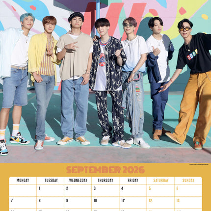 Danilo BTS Kalender 2026 A3