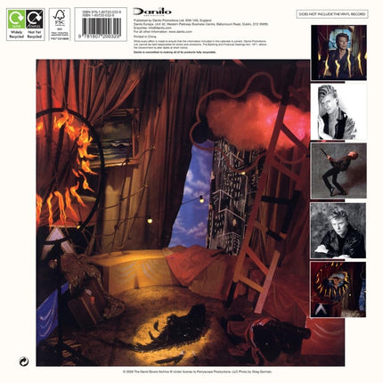 Danilo David Bowie Kalender 2027 Record Sleeve