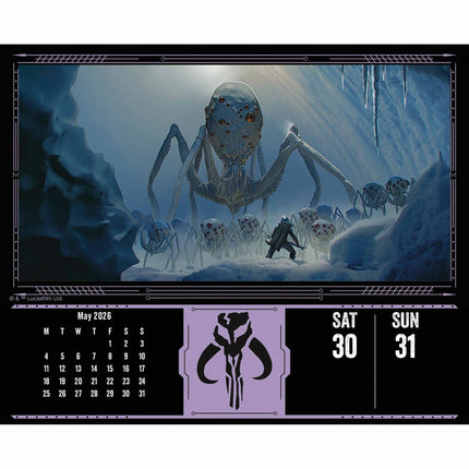 Danilo Disney Star Wars Mandalorian Boxed Kalender 2026