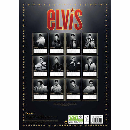 Danilo Elvis Presley Kalender 2026 A3