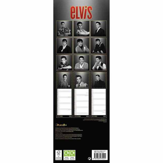 Danilo Elvis Presley Kalender 2026 Slimline