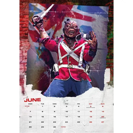 Danilo Iron Maiden Kalender 2027 A3