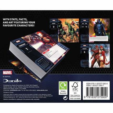 Danilo Marvel Kalender 2026  Boxed