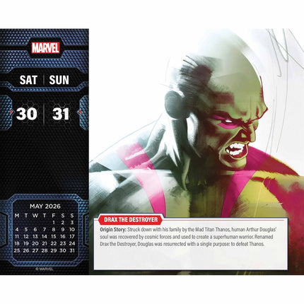 Danilo Marvel Kalender 2026  Boxed