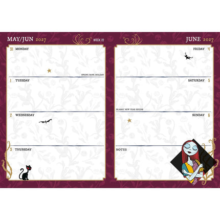 Danilo Nightmare Before Christmas Agenda 2027 A5
