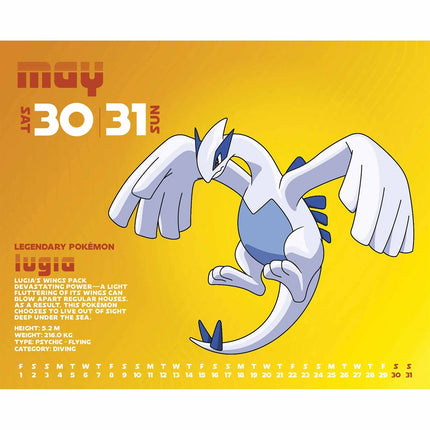 Danilo Pokemon Boxed Kalender 2026