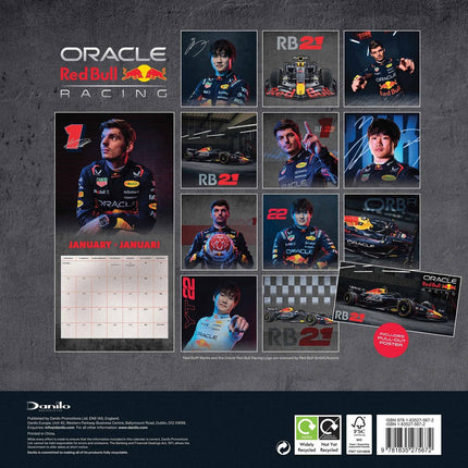 Danilo Red Bull Racing Kalender 2026