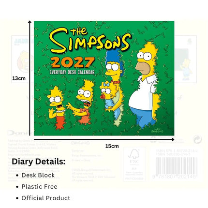Danilo Simpsons Boxed Kalender 2027