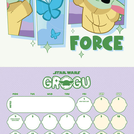 Danilo Star Wars The Mandalorian Grogu Kalender 2027