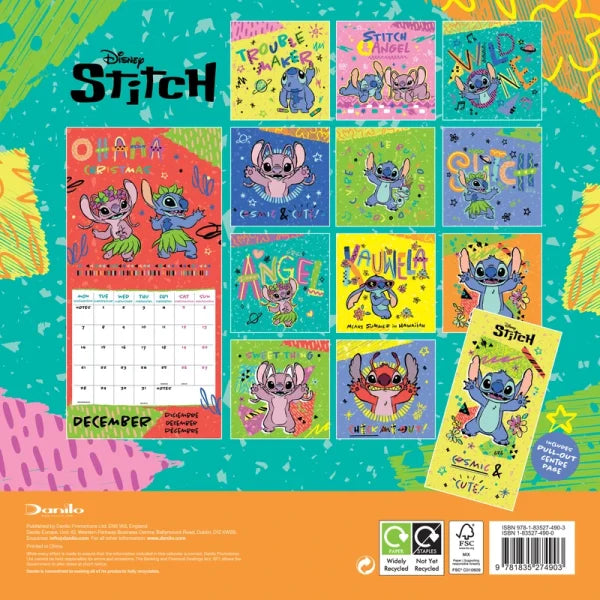 Danilo Stitch Kalender 2026
