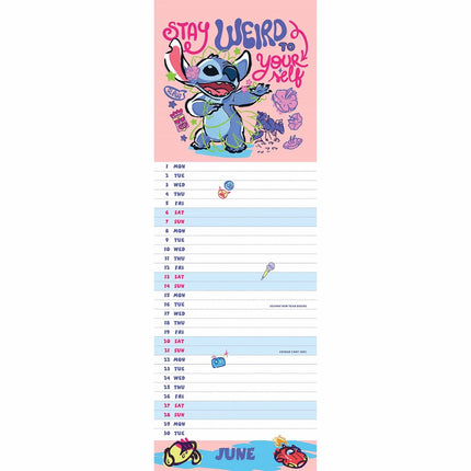 Danilo Stitch Slim Kalender 2026