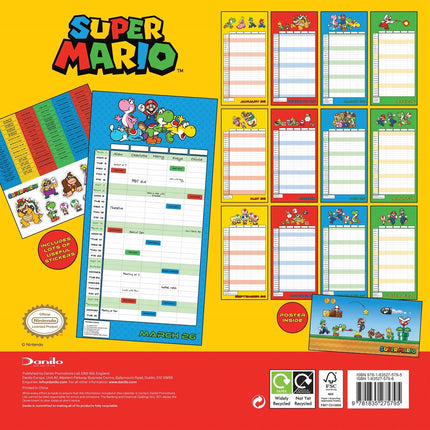 Danilo Super Mario Familie Planner 2026